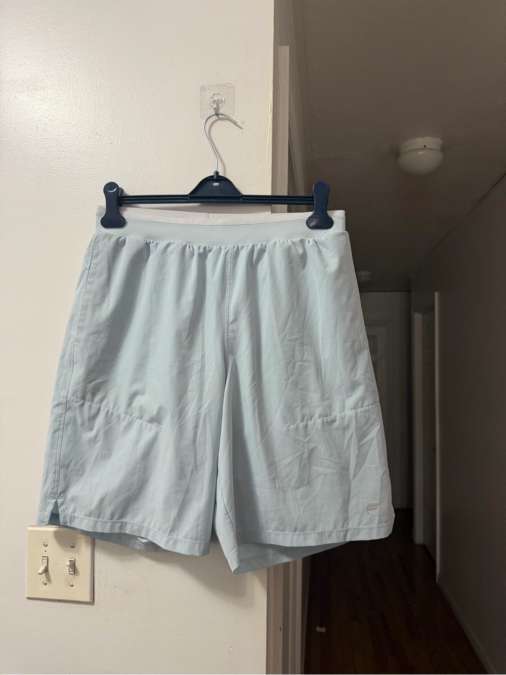 Fabletics Light Blue Men’s Athletic Shorts